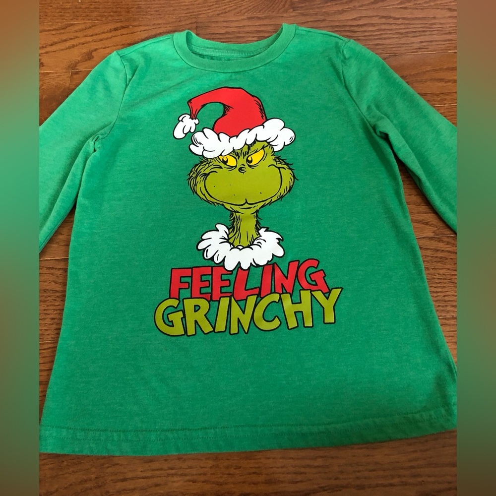 Jumping Beans The Grinch long sleeve shirt- size 6